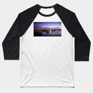 Cardiff Bay Twilight Baseball T-Shirt